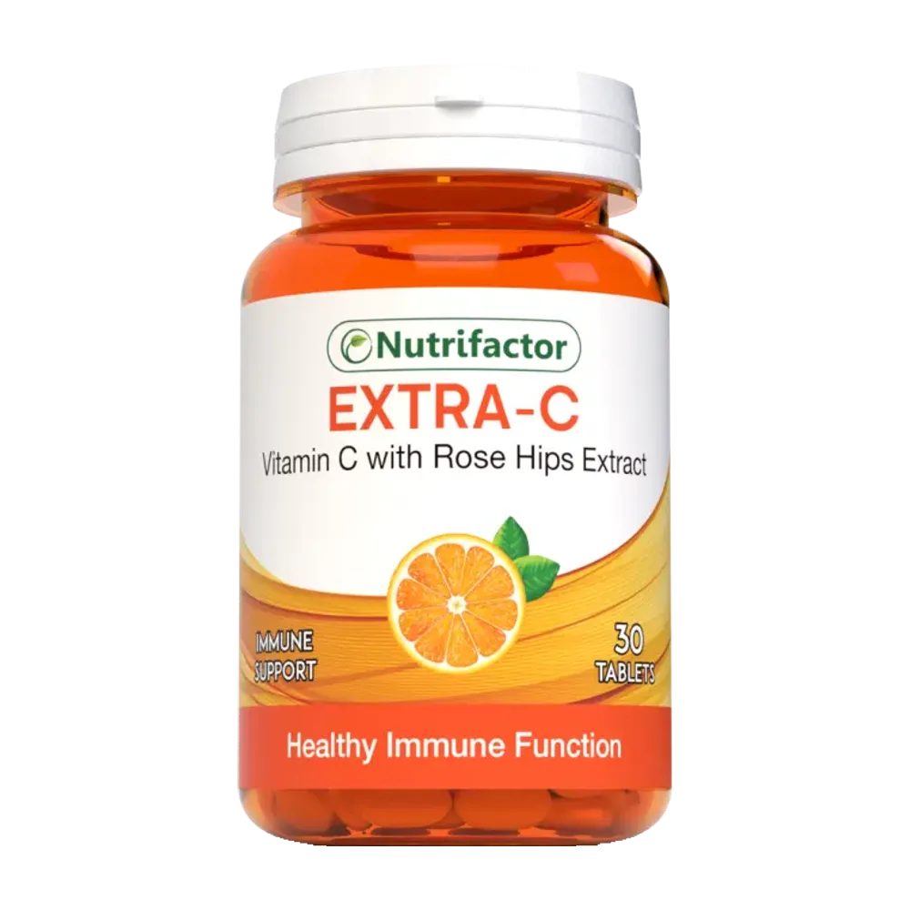 Extra-C Vit C 500 mg with Rose Hips 50 mg 30tablets