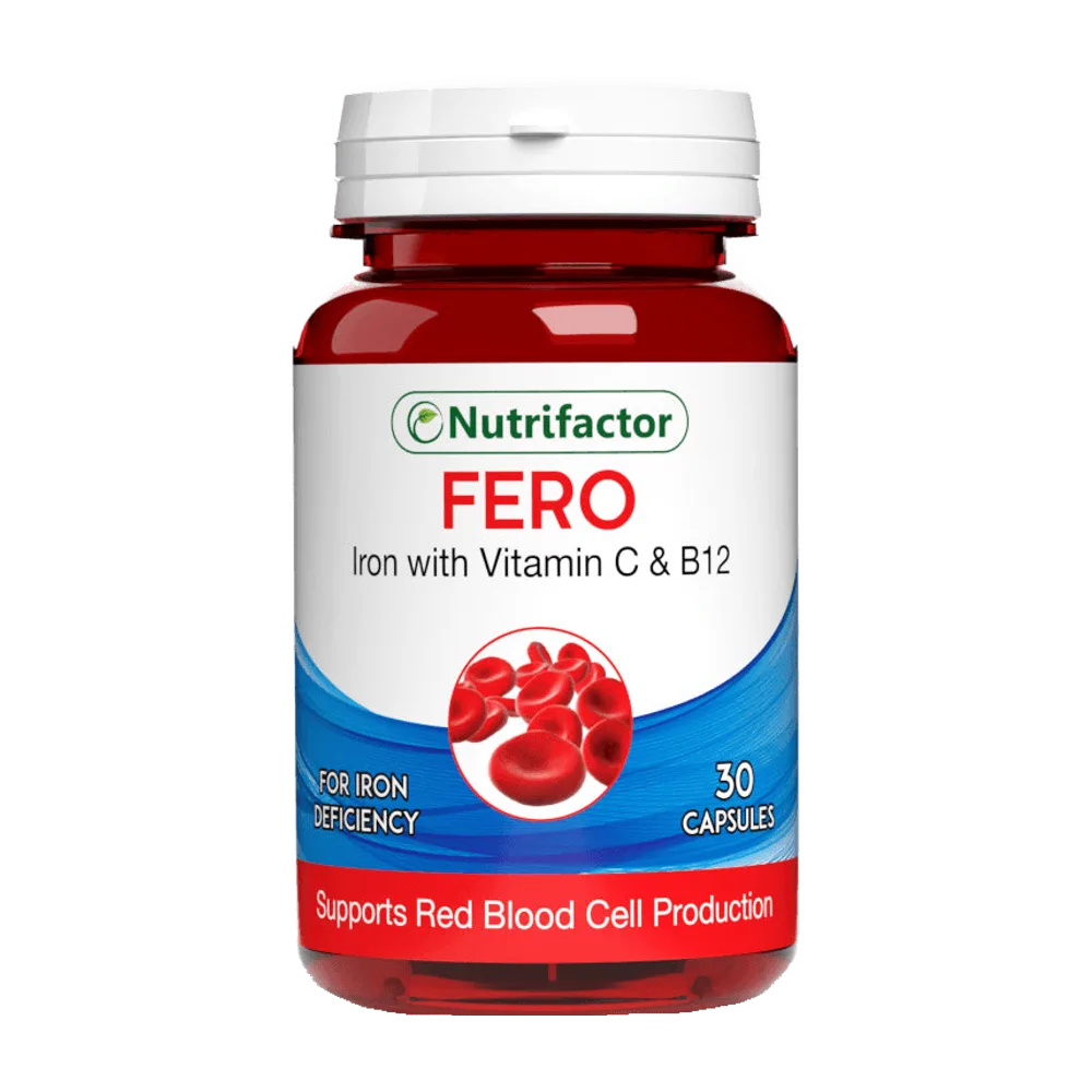 Fero iron with vitamin C&B cps A30