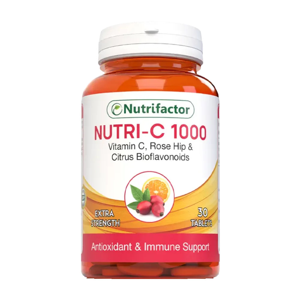 Nutri-C 1000 mg Vit C, Rose Hips & Citrus 30 tablets