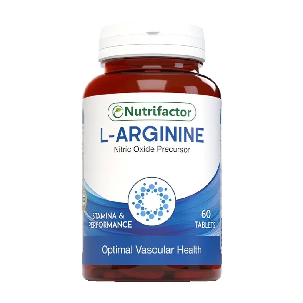 L-arginine (promovon shendetin e eneve te gjakut dhe zemres) 60 tablets