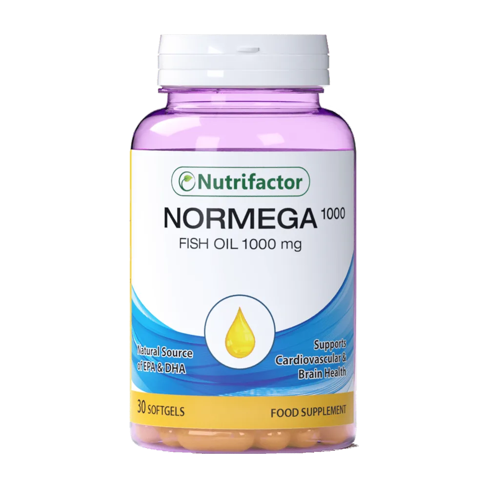 Normega 1000 mg Omega-3 Fish Oil 30 softgels