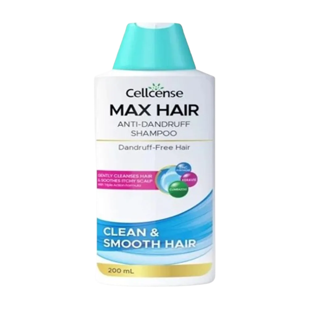 MAX HAIR DRY & DAMAGED SHAMPOO 200 ml ( CELLCENSE )