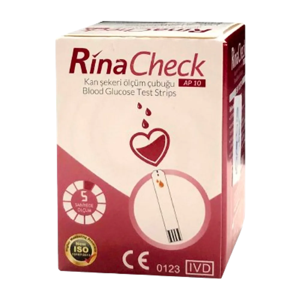 TEST RINACHECK A50 – për matjen e nivelit të glukozës në gjak