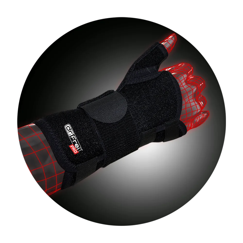 Splint për kyq të dorës dhe gisht të madh me shufër metalike majtë-djathtë S8555