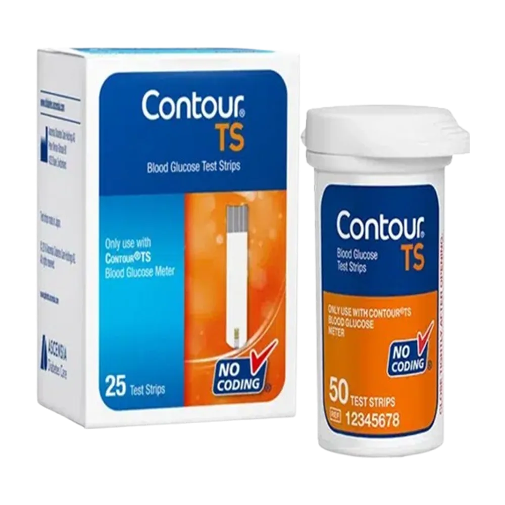 TEST CONTOUR TS A50 – për matjen e nivelit të glukozës në gjak