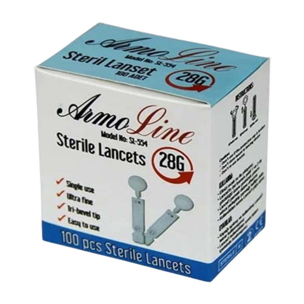Gjilpëra sterile – LANCETS ACCU-CHECK 28G A100