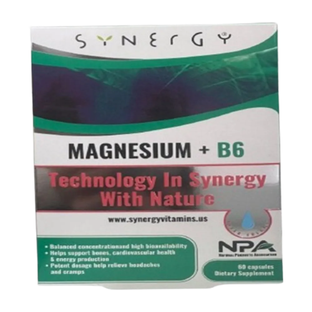 Magnesium +B6 x 60caps