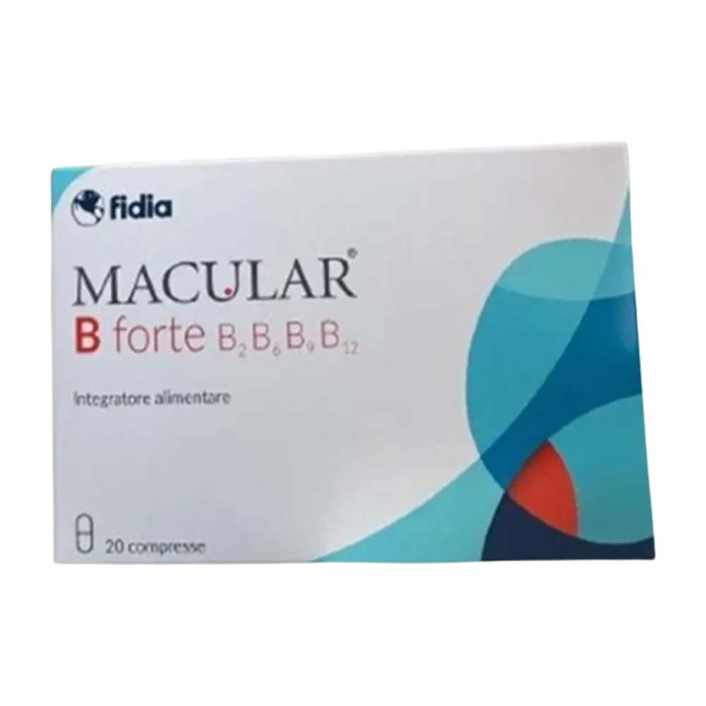 Macular B forte B2,B6,B9,B12 20compresse
