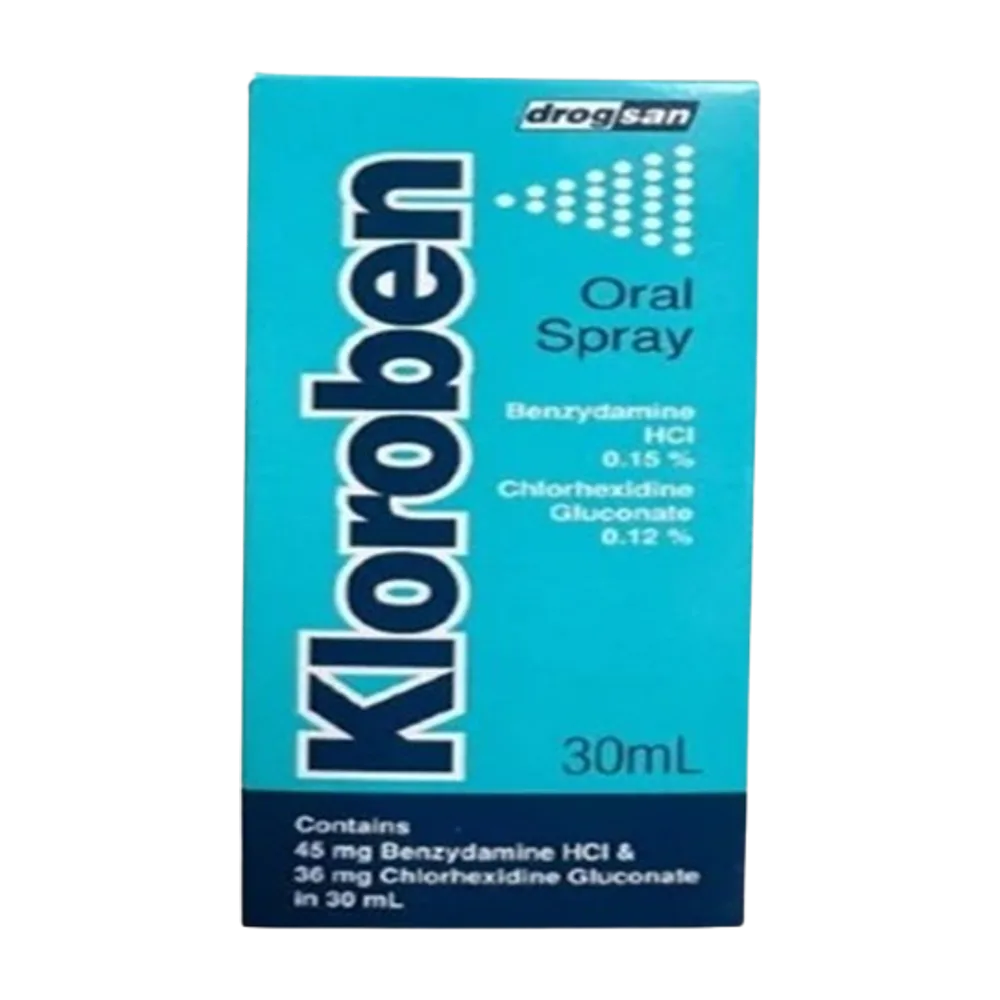 Kloroben oral spray 30 ml