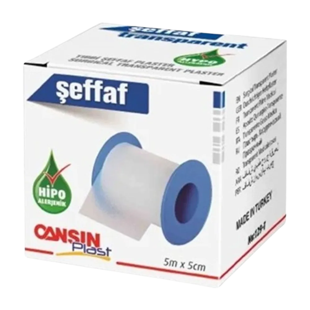 Leukoplast transparent 5mx5cm / 129-T