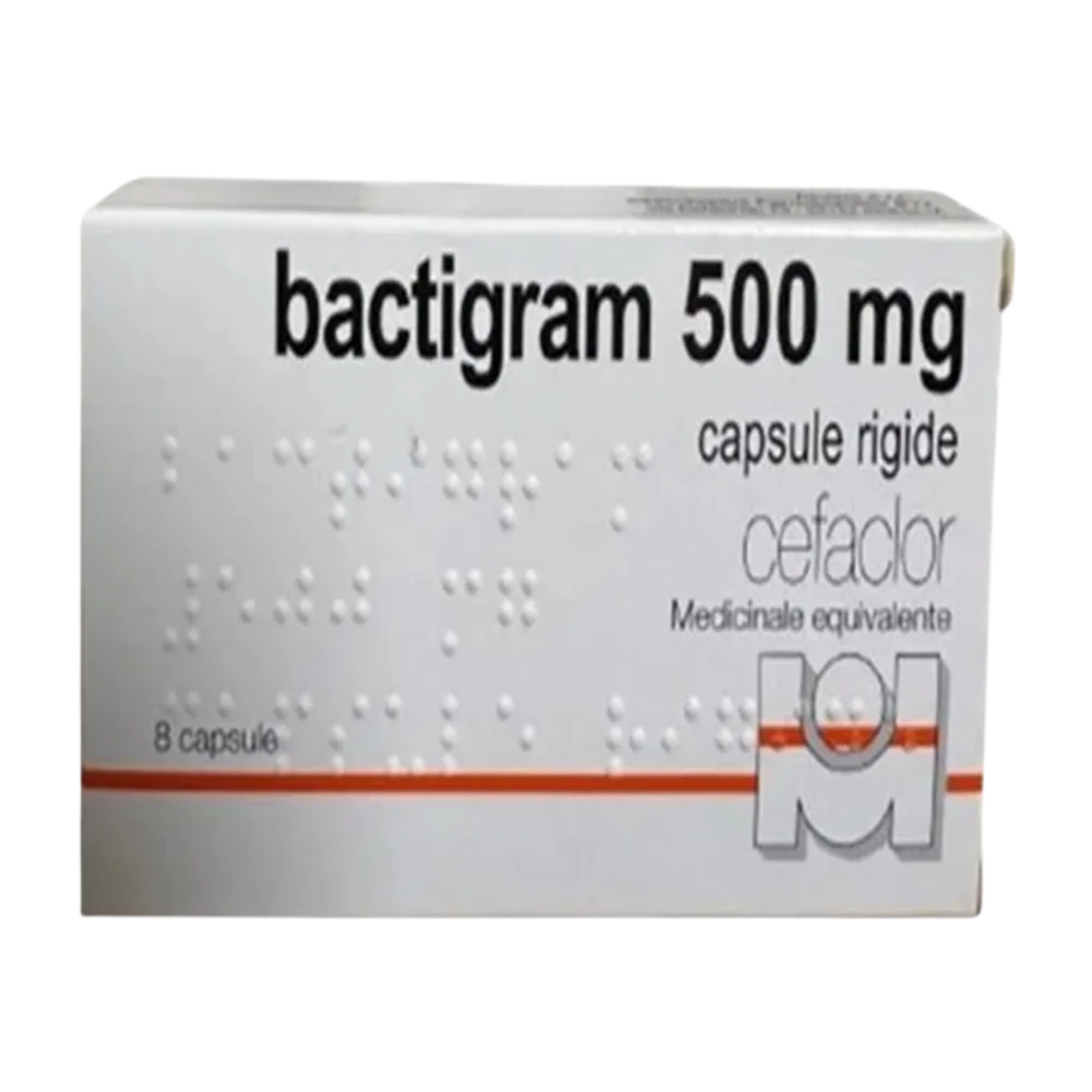 Bactigram 500 mg X 8capsule