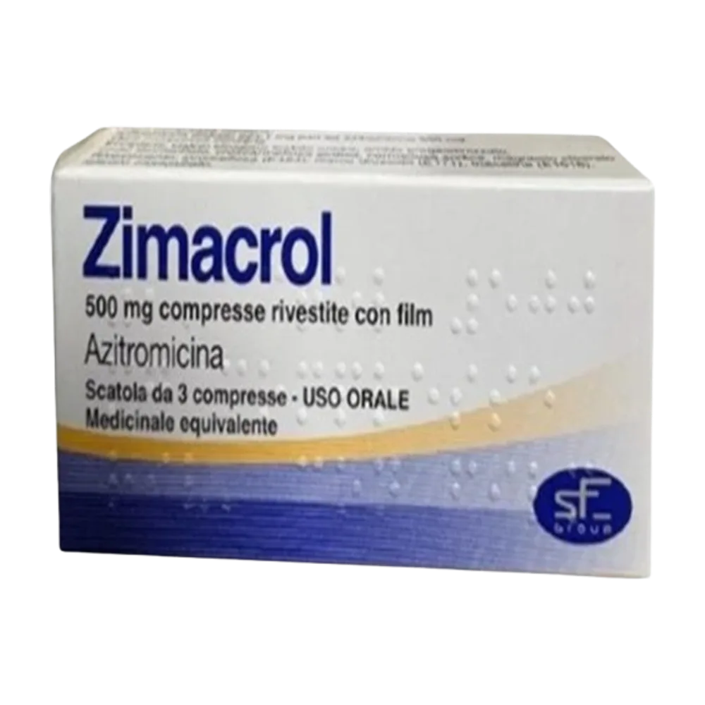Zimacrol 500 mg X 3compresse
