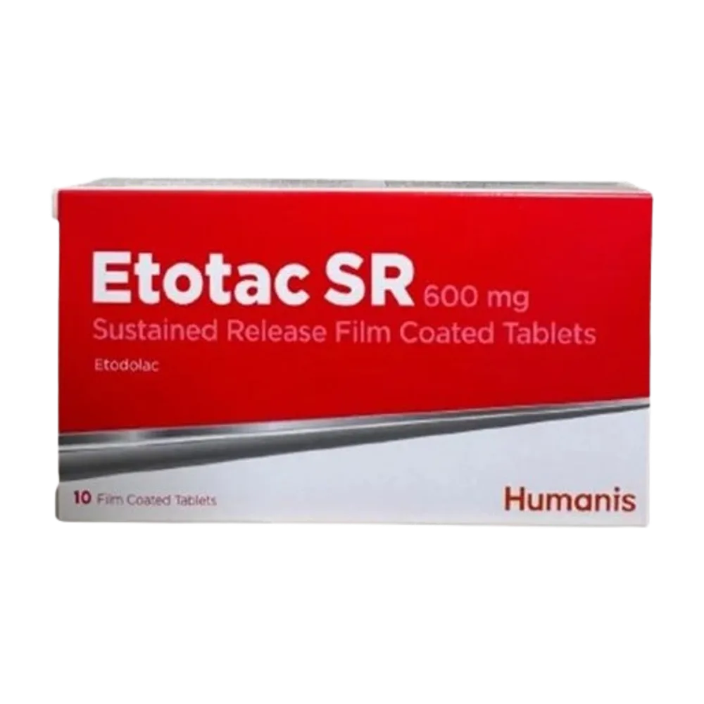 Etotac sr 600 mg X 10tablets
