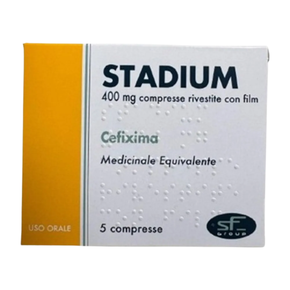 Stadium 400 mg X 5compresse