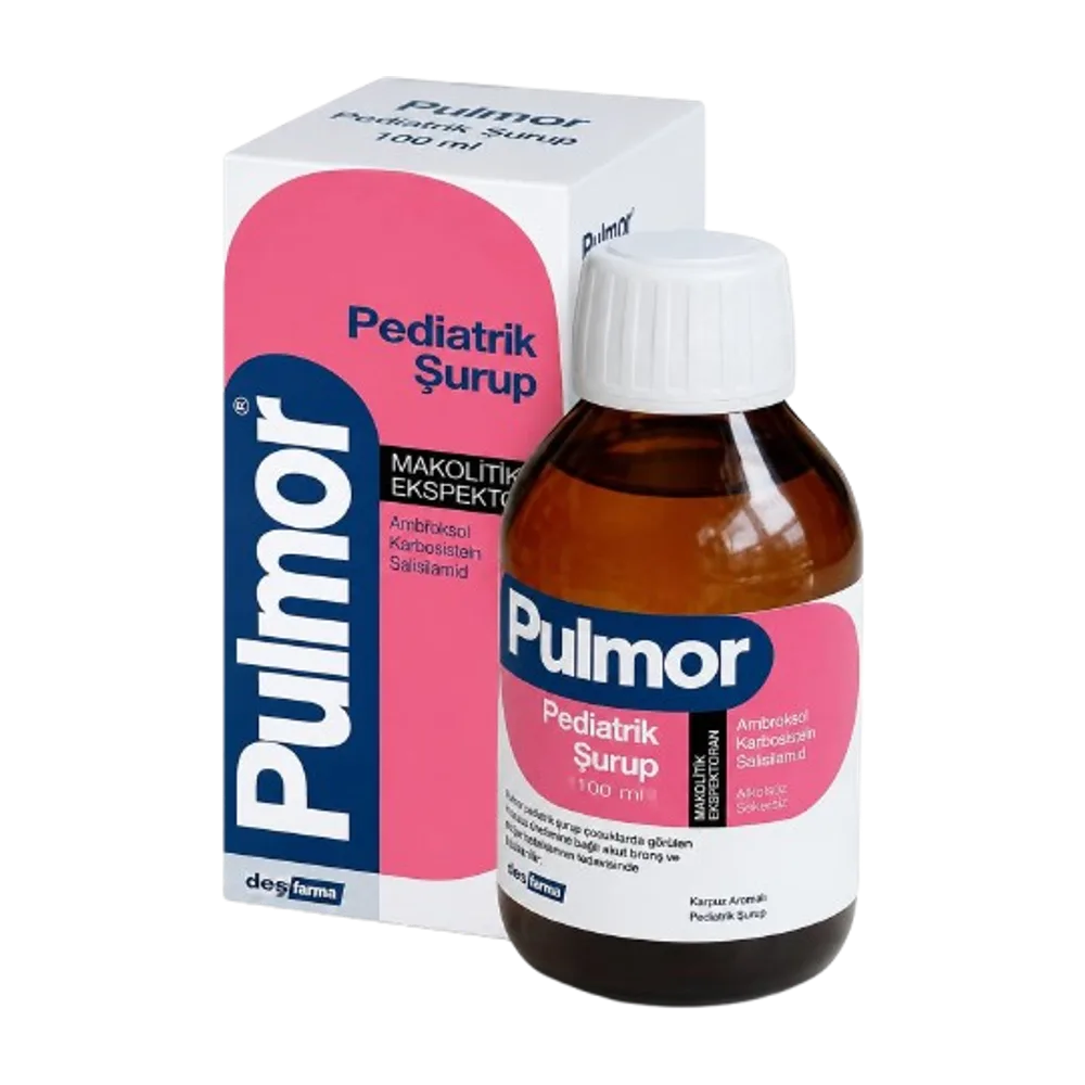Pulmor pedriatic syrup 15 mg/5 ml 150 ml