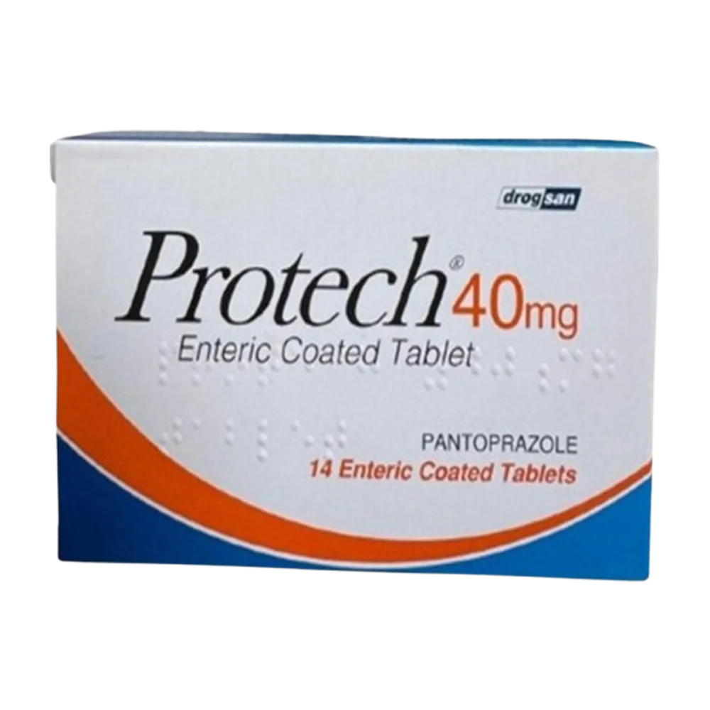 Protech 40 mg X 14tablets – pantoprazole