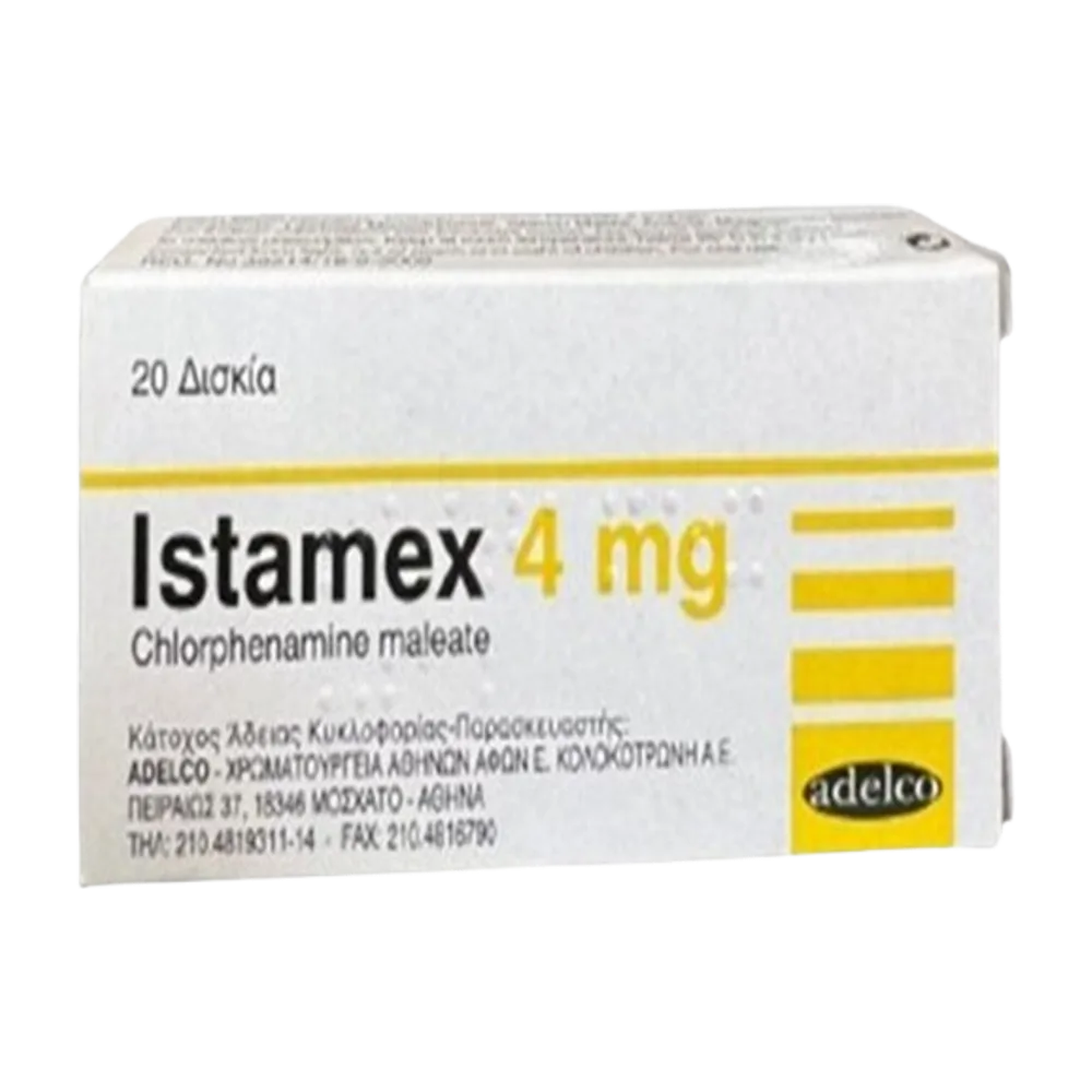 Istamex 4 mg X 20tab