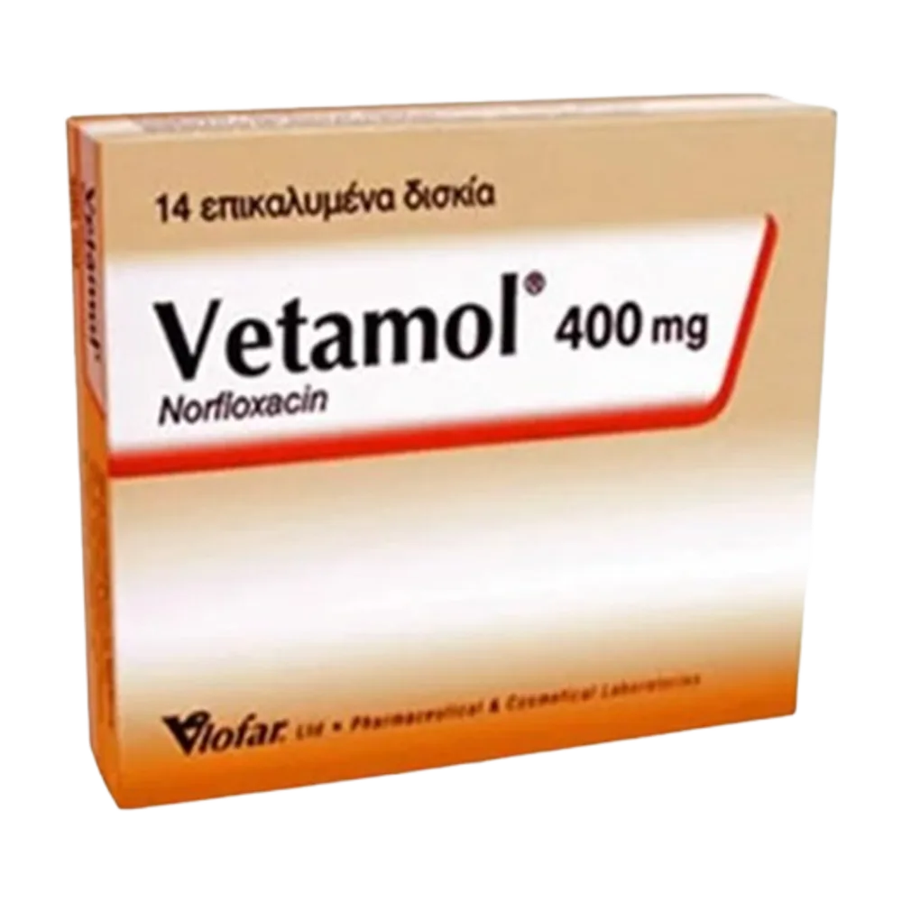 Vetamol 400 mg X 14tab