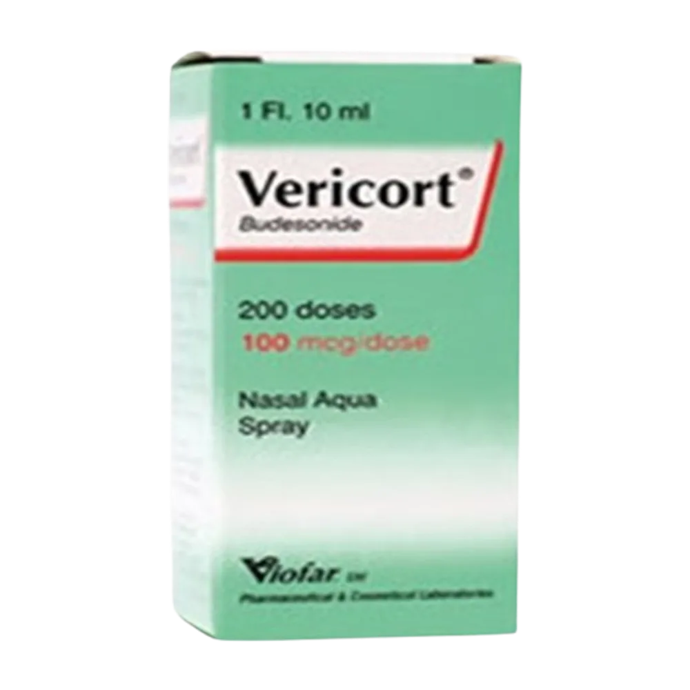 Vericort nasal spray 100 mcg/dose 10 ml