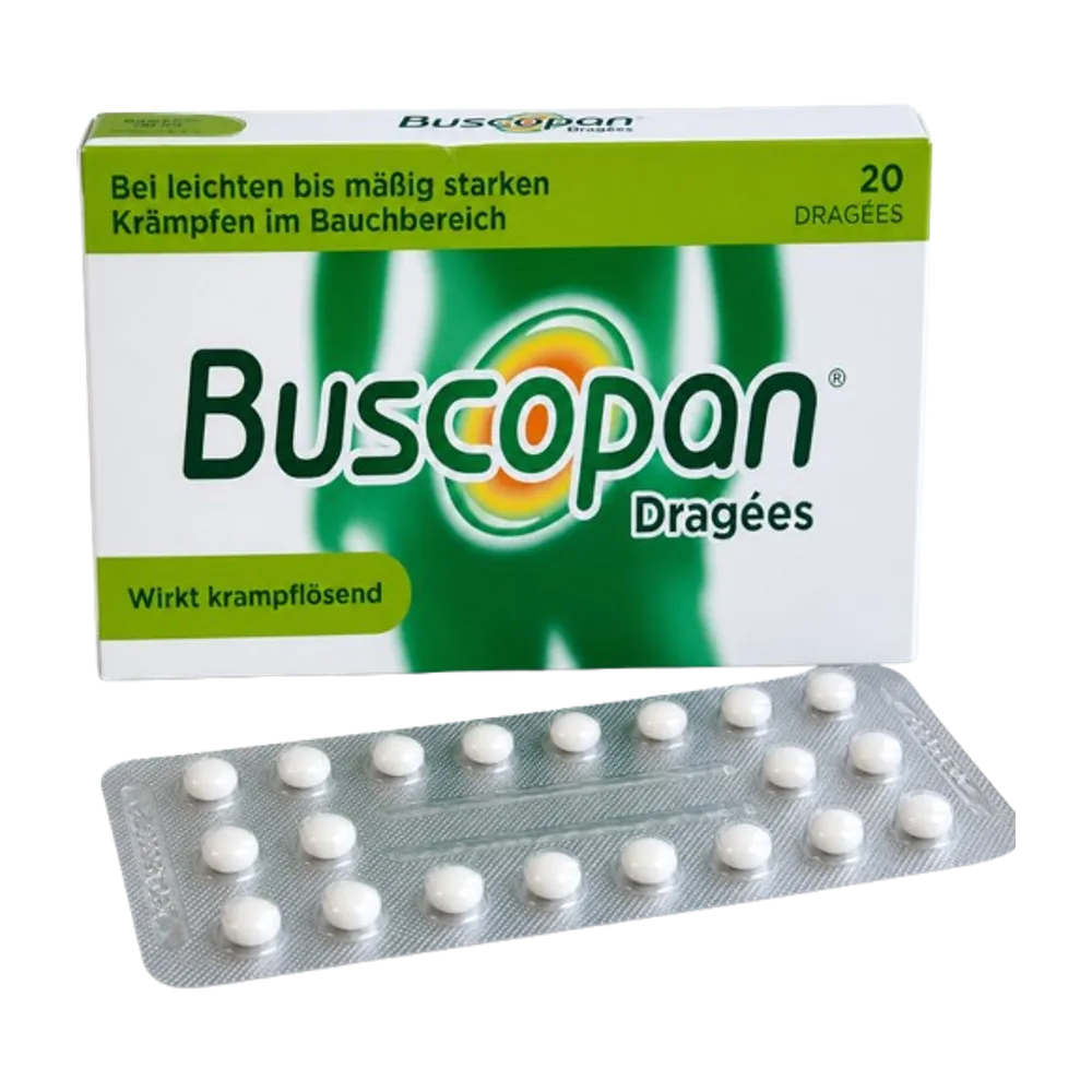 Buscopan dragees 20×10 mg