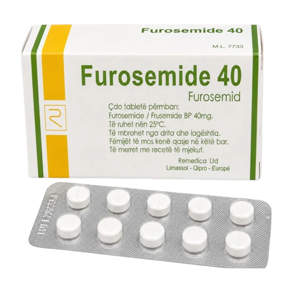 Furosemide 40 mg x 20 tab