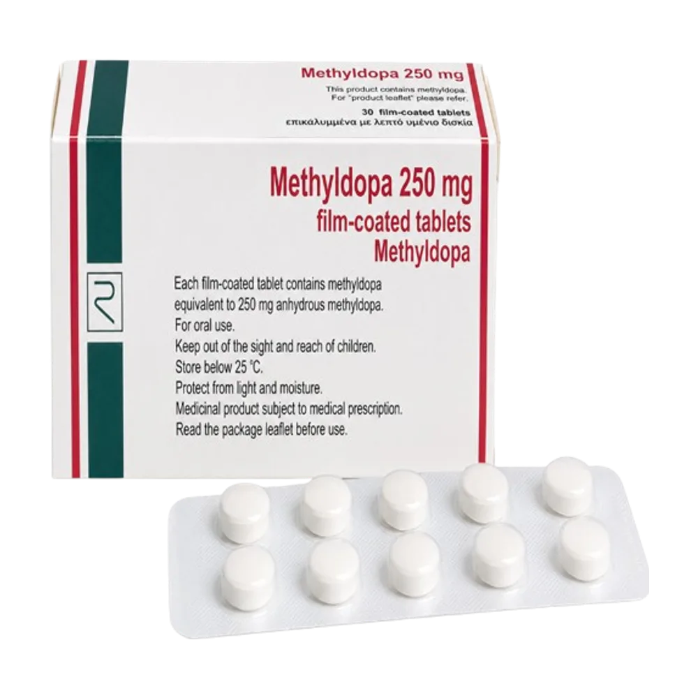 Methyldopa 250 mg x 30 tab