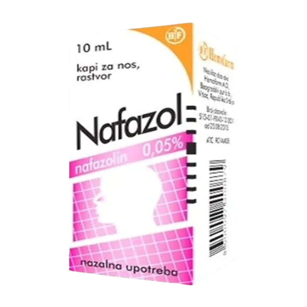 Nafazol 0.05% pika 10 ml