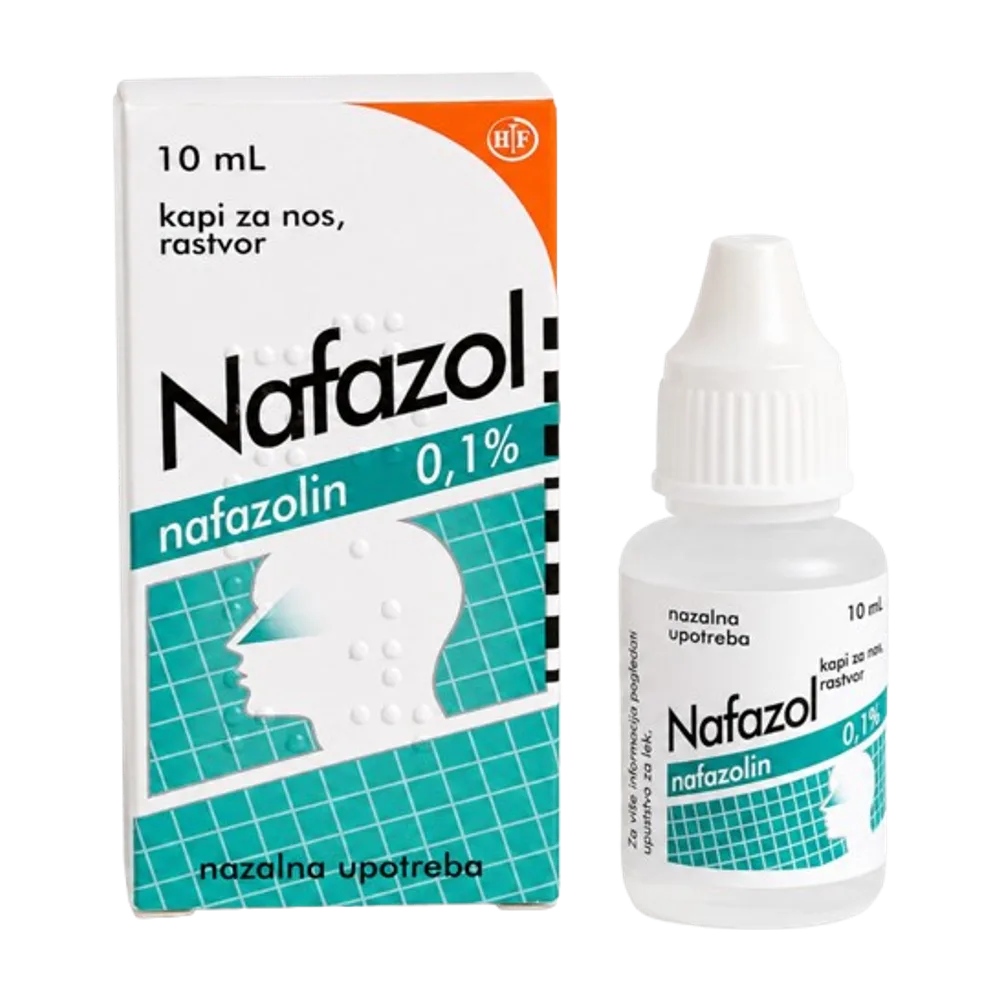 Nafazol 0.1% pika 10 ml
