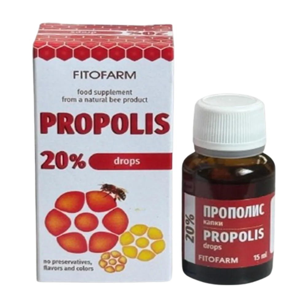 Propolis drops 20% 15 ml