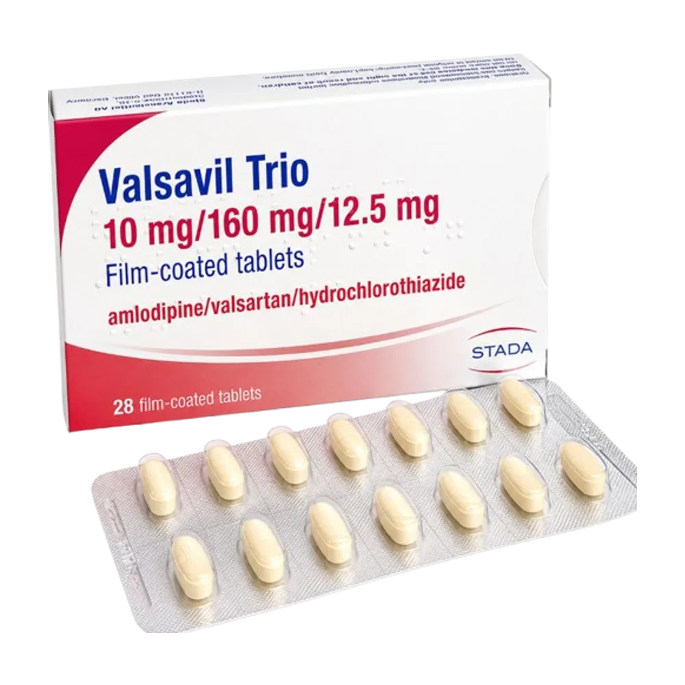 Valsavil trio 10 mg/160 mg/12.5 mg x 28 tab