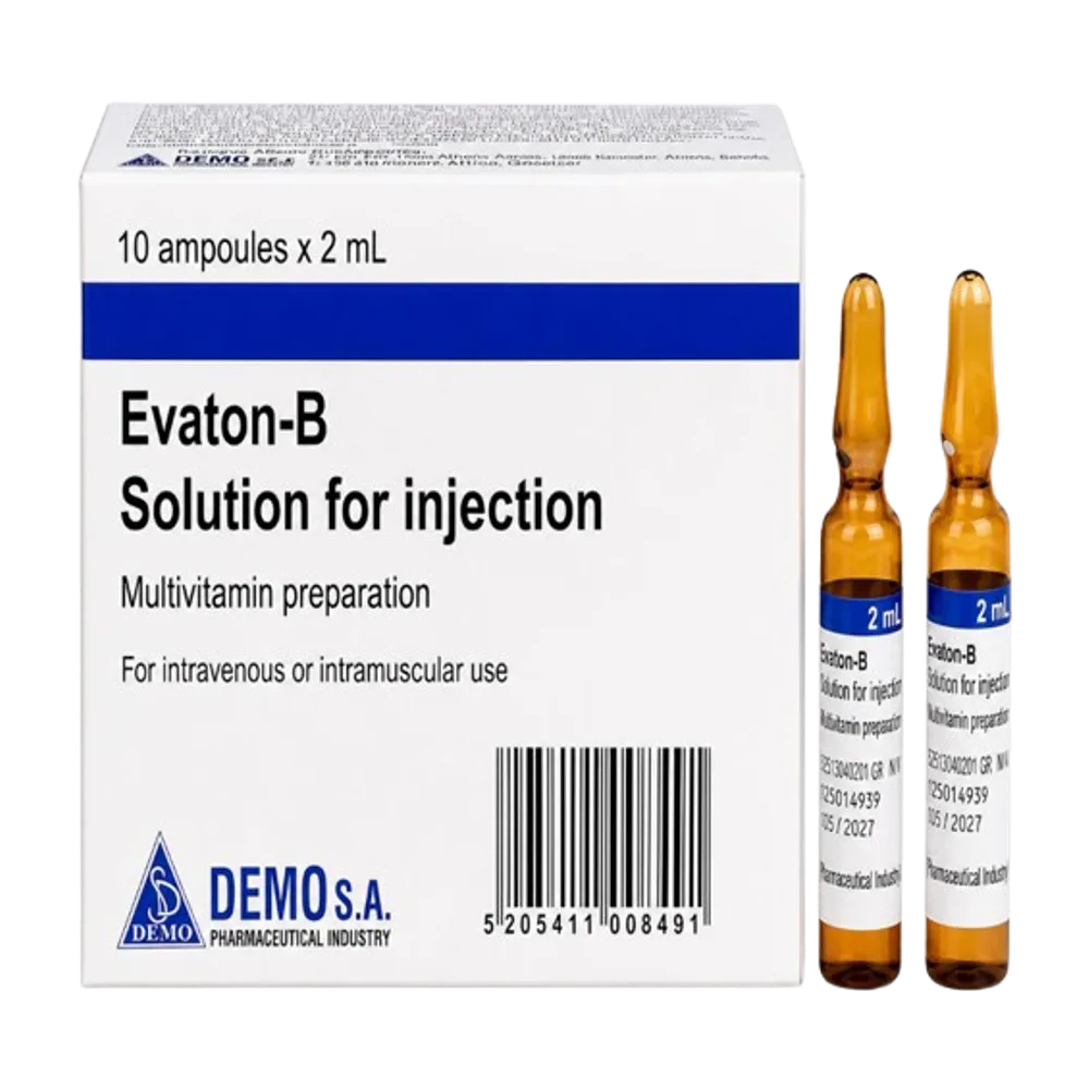 Evaton (B-Complex) amp 10 x 2 ml