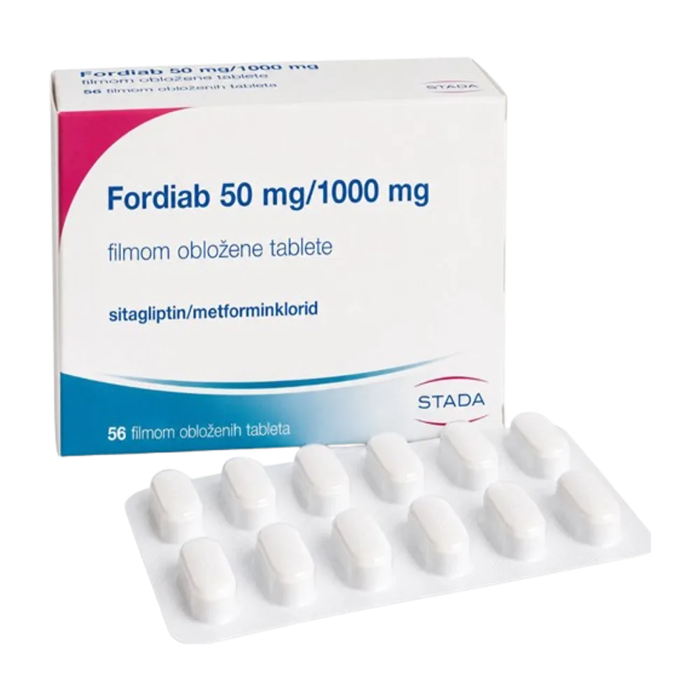 Fordiab filn tab 56 X 50 mg + 1000 mg