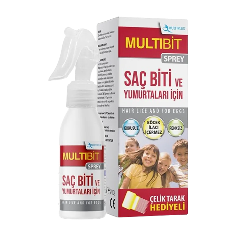 Multibit Spray Head Lice And Nits 100 ml