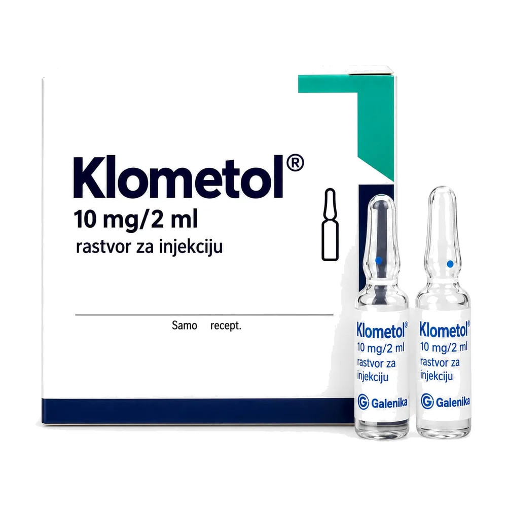 Klometol sol for inj. 10 mg/2 ml (A10X2ml)