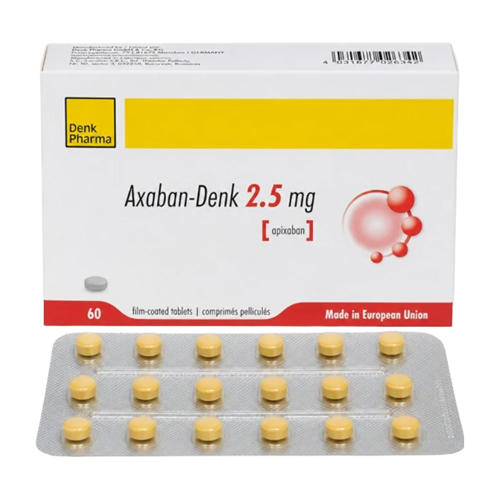 Axaban denk 2.5 mg 60tableta