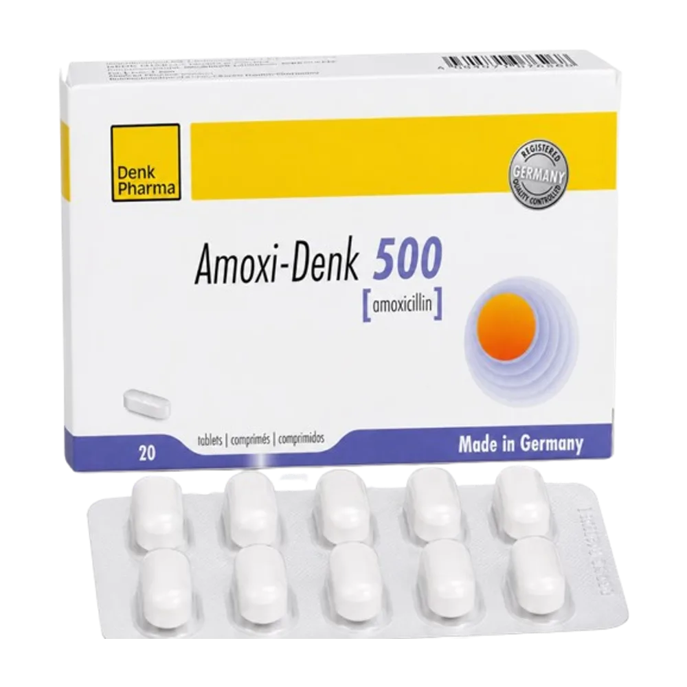 Amoxi denk 500 mg 20tableta