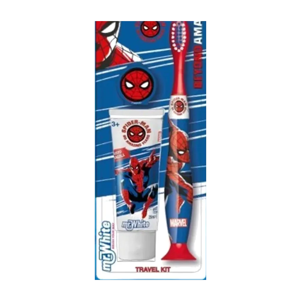 Spiderman Travel Kit Soft 3+