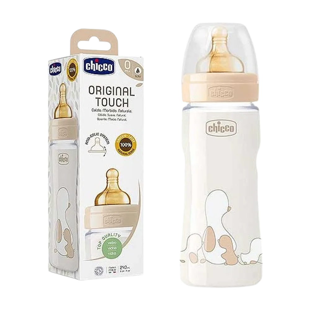 Chicco Shishe Qelqi Krem 240 ml 0M+