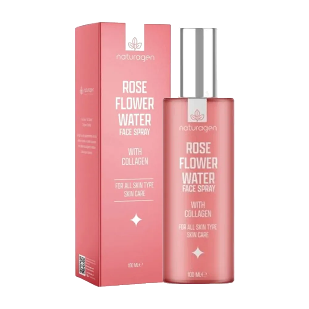 Rose Flower Water Face Spray +Collagen 100 ml