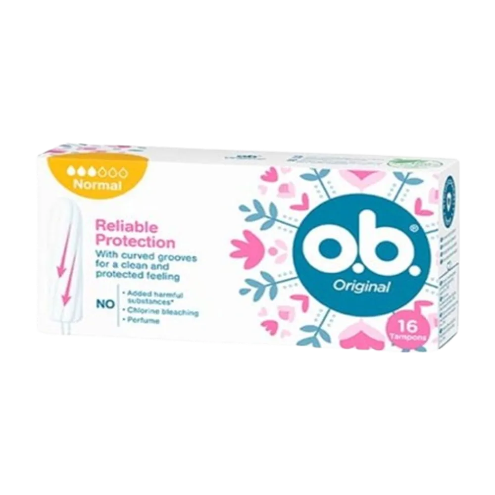 O.B Original Normal 16 tampons