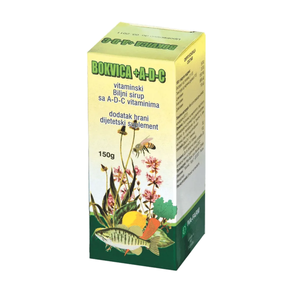 Bokvica + A-D-C 150 g sirup