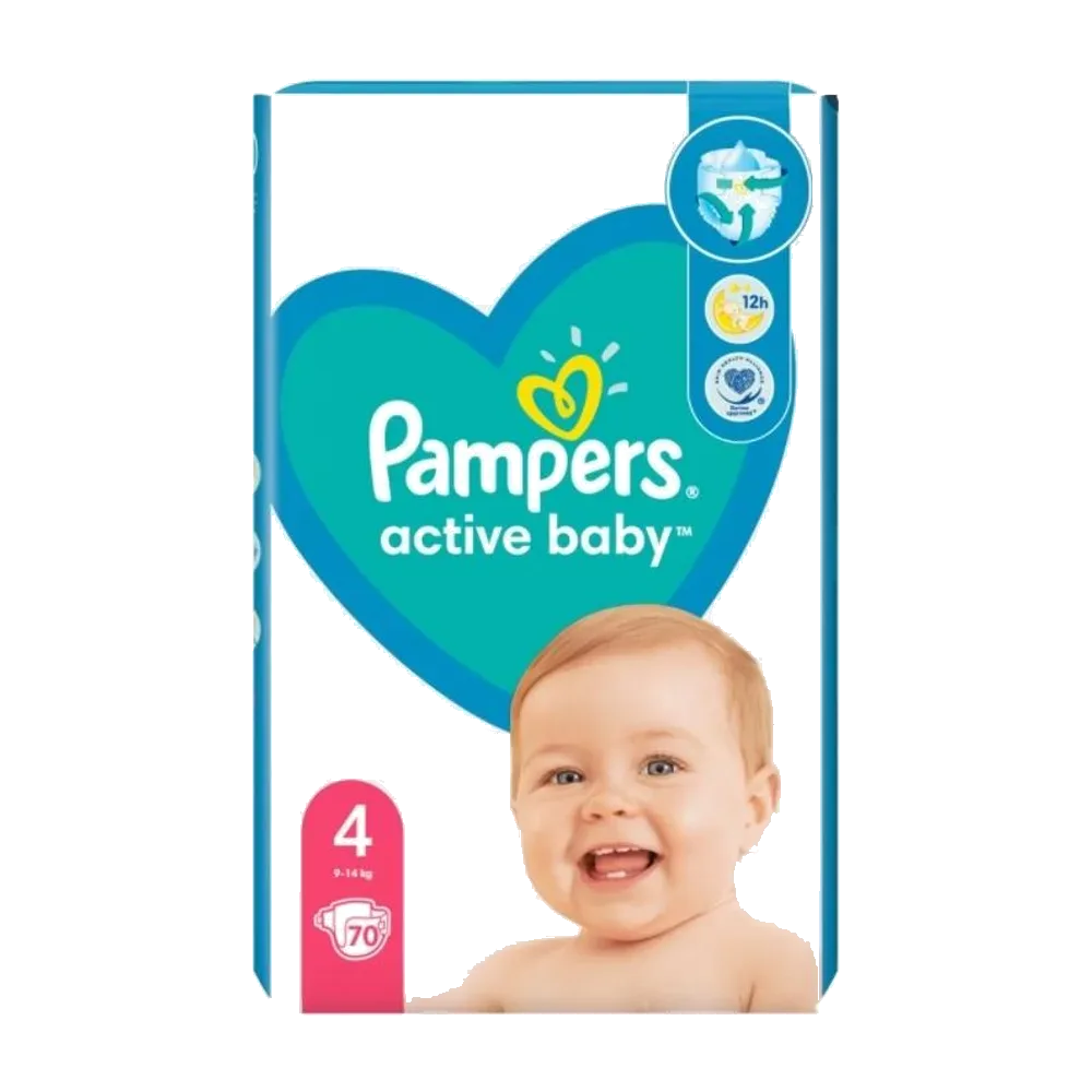 Pampers Active Baby (4) 9-14 kg A70