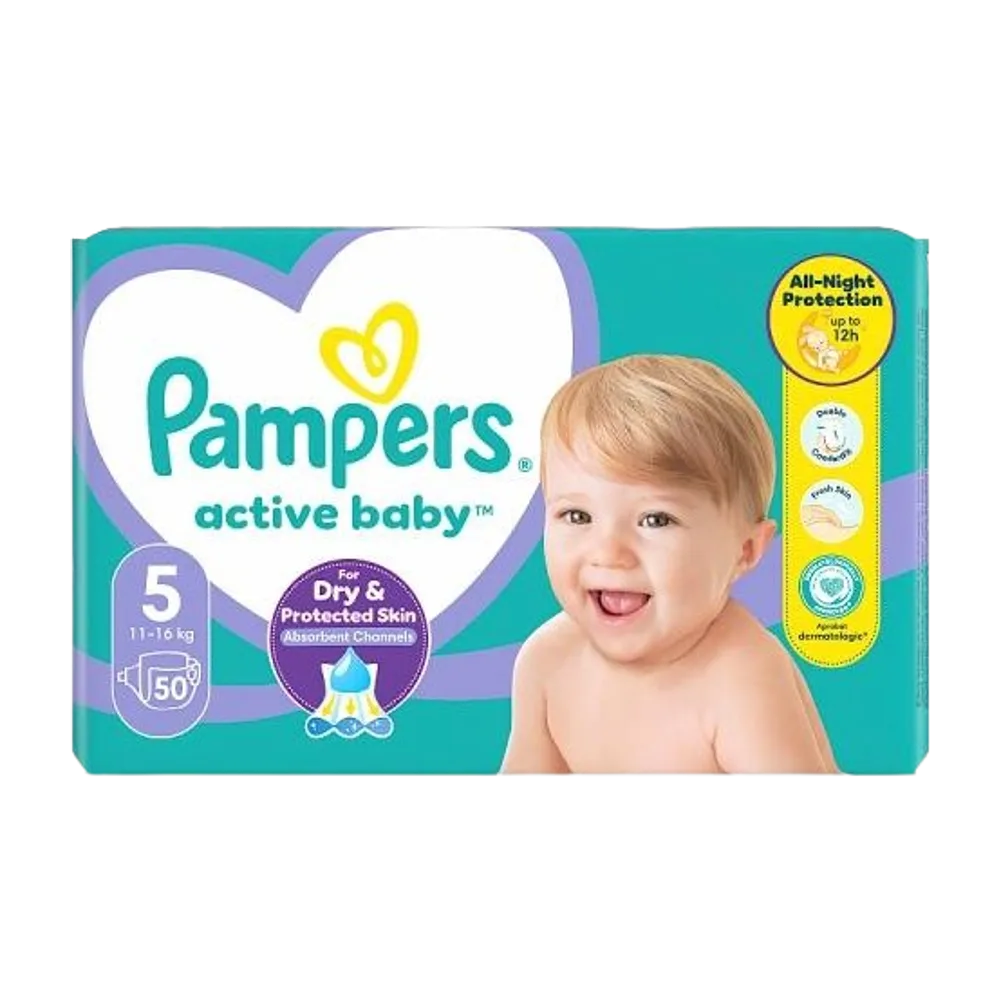 Pampers Maxi Pack Nr (5) 11-16 kg A50