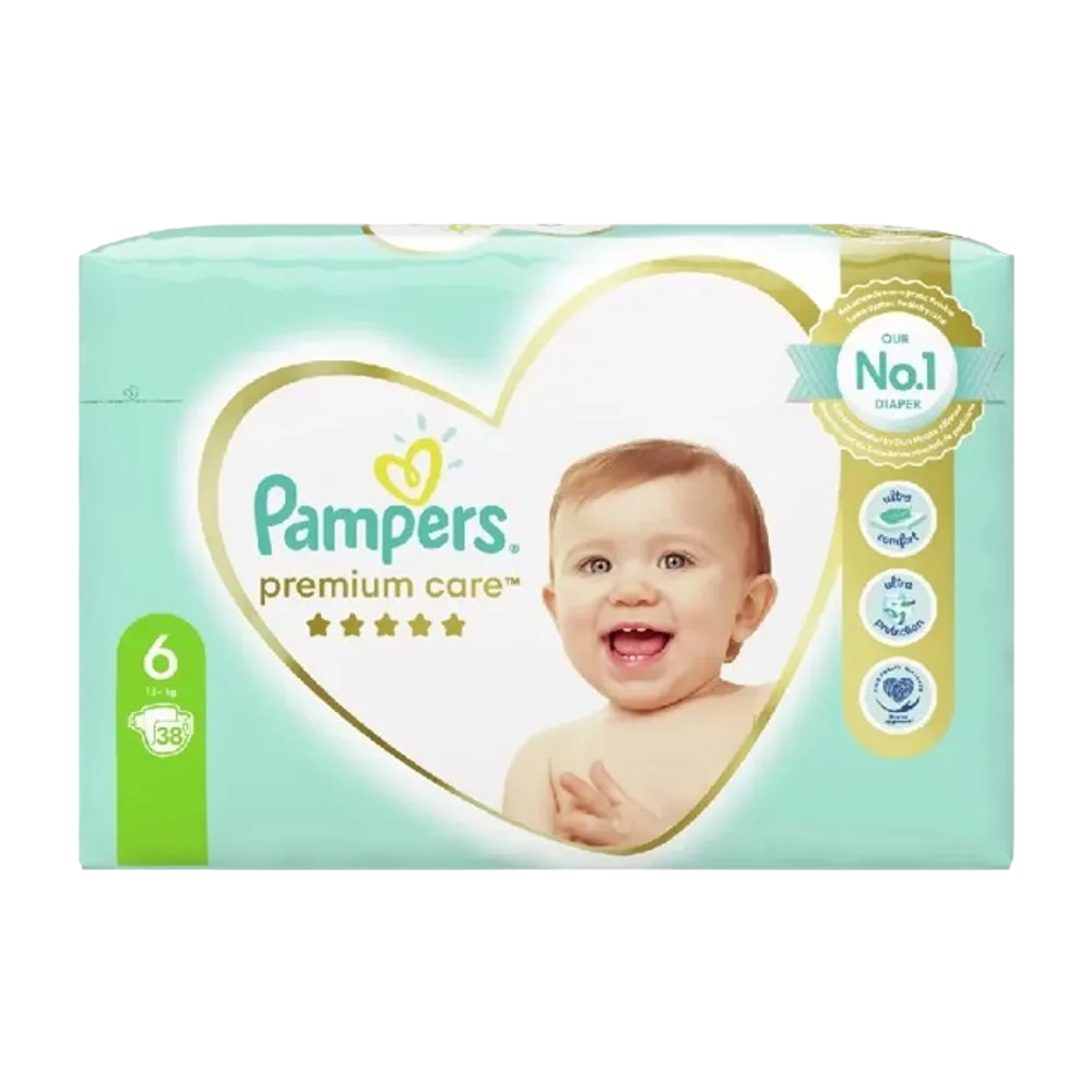 Pampers Premium Care (6) 13+KG A38