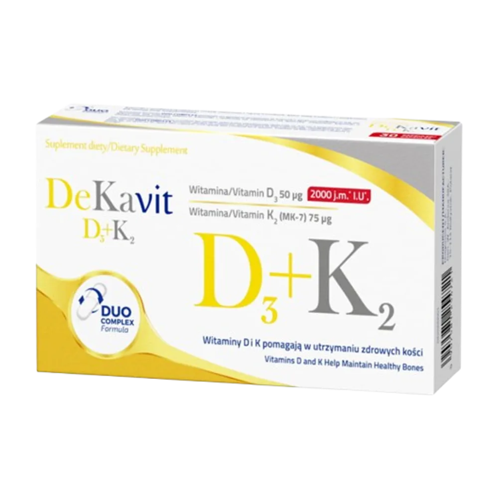 Dekavit D3 2000+K2 30capsules