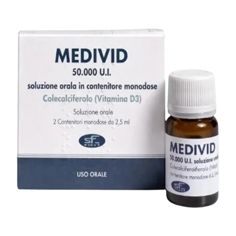 Medivid D3 50.000 I.U. 2×2 . 5 ml