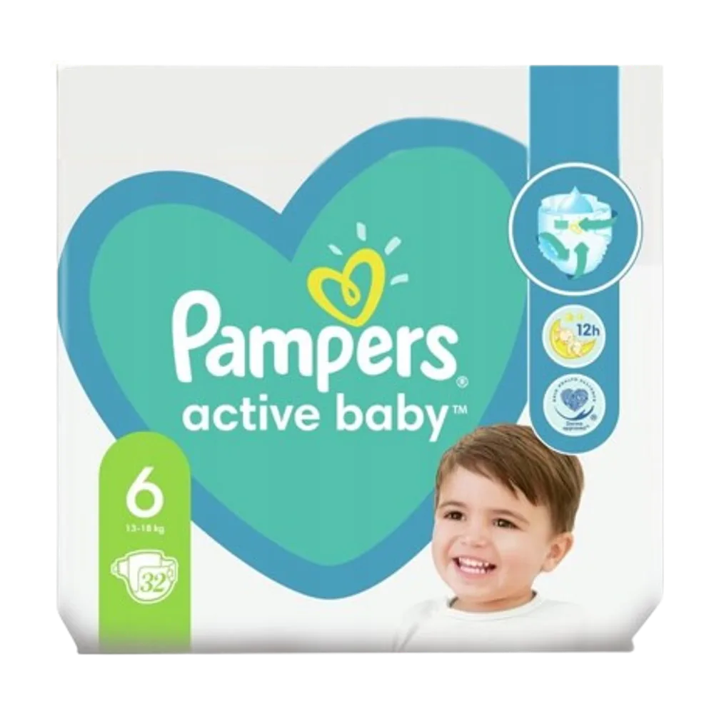 Pampers Active Baby (6) 13-18 kg A32