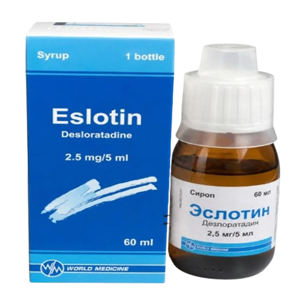 Eslotin desloratadine 2.5 mg/5 ml