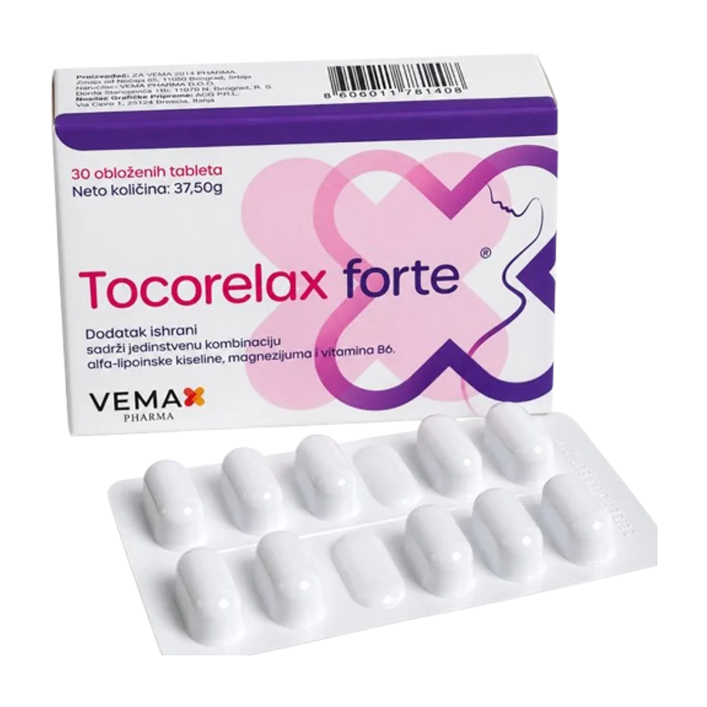 Tocorelax forte 30tab