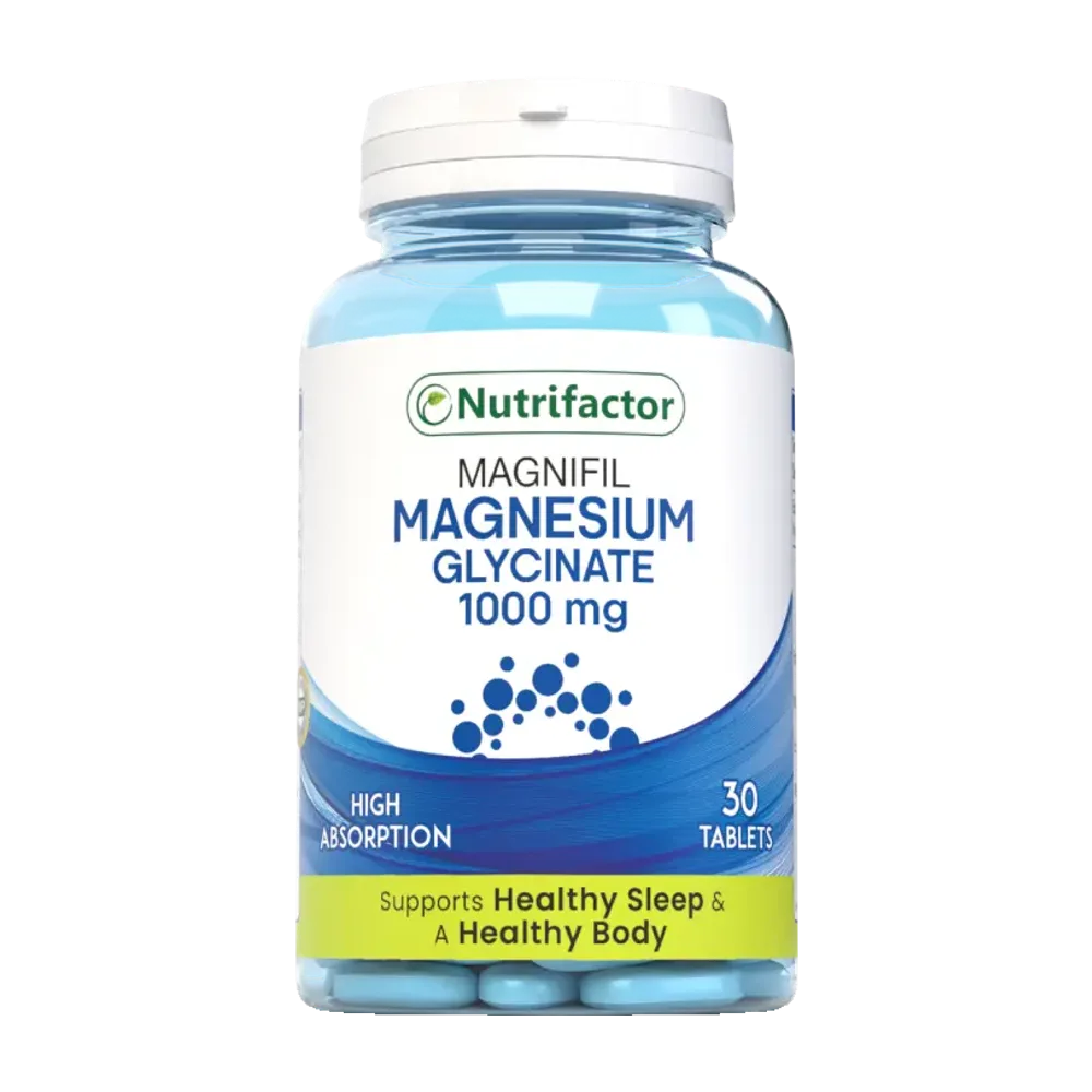 Magnifil magnesium gylcinate 1000 mg 30tablets